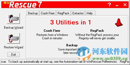 WinRescue 7(注冊表碎片整理) 1.0.8.50 特別版