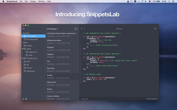 SnippetsLab for mac版 1.6