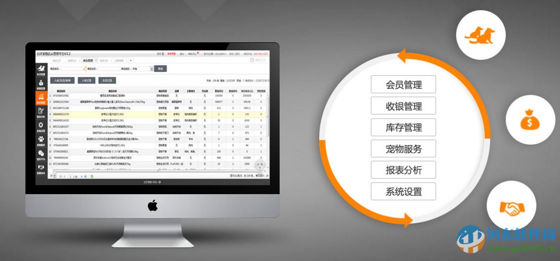 白牙寵物店管理軟件下載 3.3.1 官方版