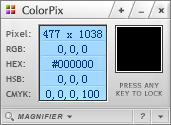 colorpix(屏幕取色工具) 1.2 官方中文版