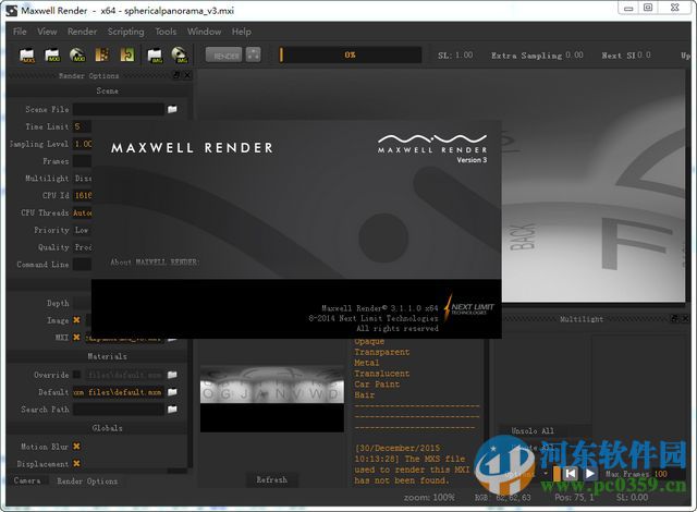 Maxwell Render(含C4D中文插件) 3.1.1.0 官方版