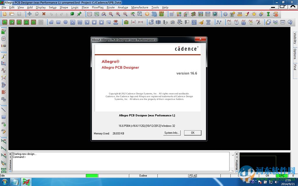 Cadence Allegro(allegro pcb設(shè)計(jì)軟件) 16.6 免費(fèi)版