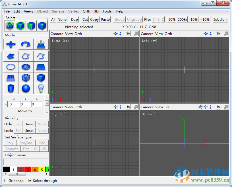 inivis ac3d下載(3D模型軟件) 7.2.17 特別版