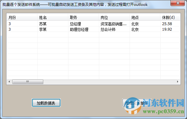 晨風批量發(fā)工資條軟件 3.91 綠色版