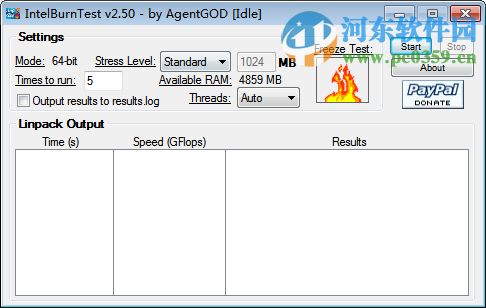 cpu拷機(jī)軟件(intelburntest)下載 2.5.4 免費(fèi)版