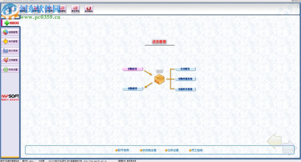 美萍汽車配件管理系統(tǒng)下載 2015.3 官方最新版