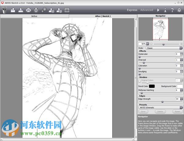 AKVIS Sketch(AKVIS濾鏡)下載 附安裝教程 17.0 最新免費(fèi)版