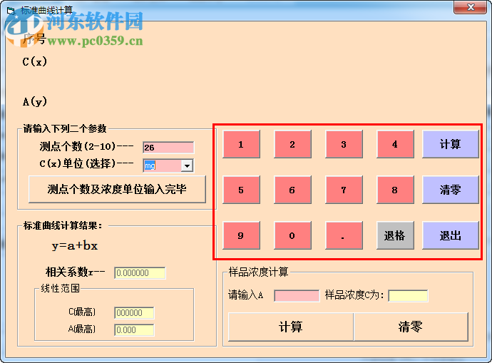 標(biāo)準(zhǔn)曲線計算器下載 1.50.21 綠色免費(fèi)版