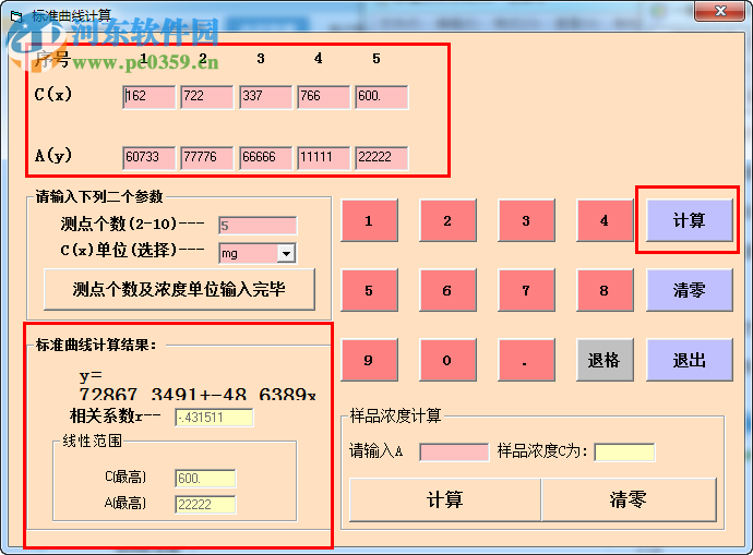 標(biāo)準(zhǔn)曲線計算器下載 1.50.21 綠色免費(fèi)版