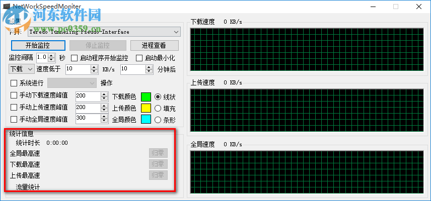 NetworkSpeedMoniter下載 1.0 綠色版