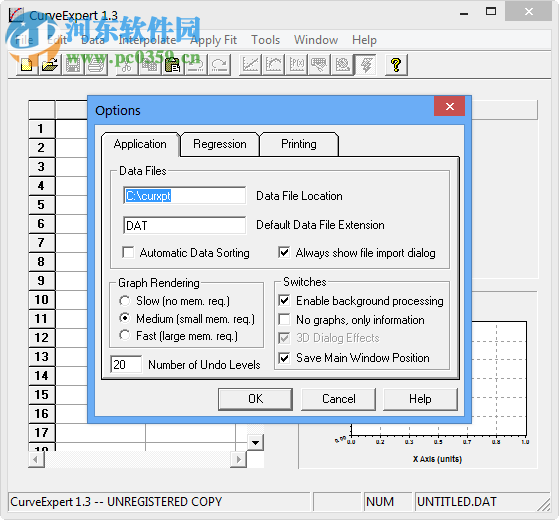 曲線擬合軟件(CurveExpert) 1.34 免費版