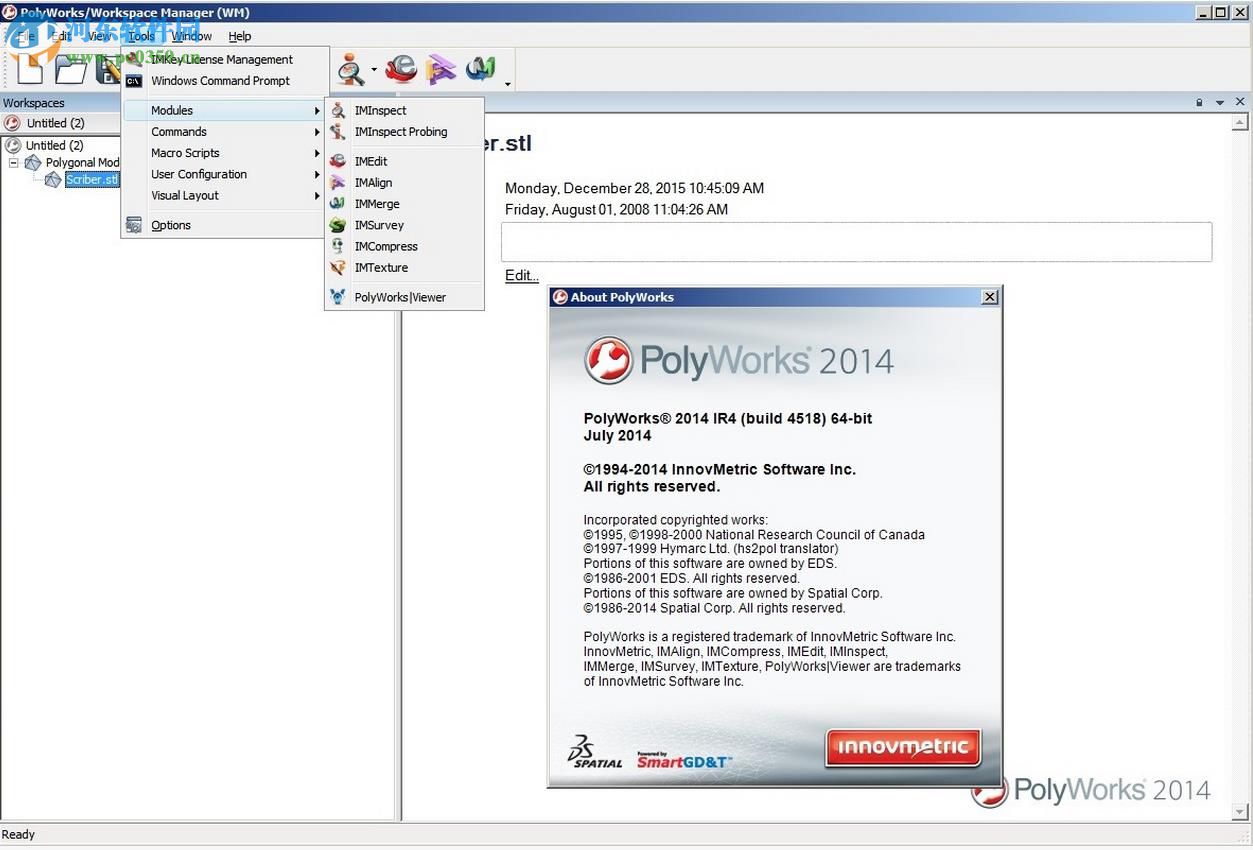 InnovMetric PolyWorks下載 2014 IR4 免費(fèi)版