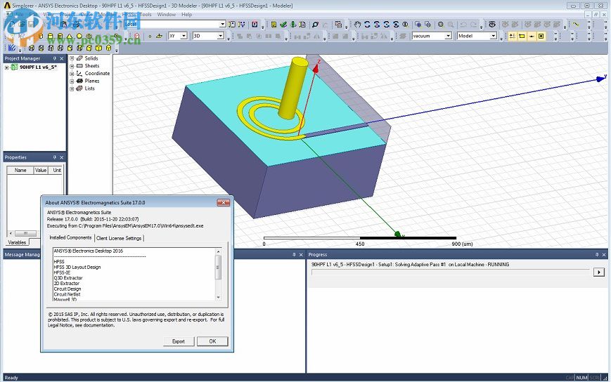 ANSYS Electromagnetics Suite 17.1 免費(fèi)版