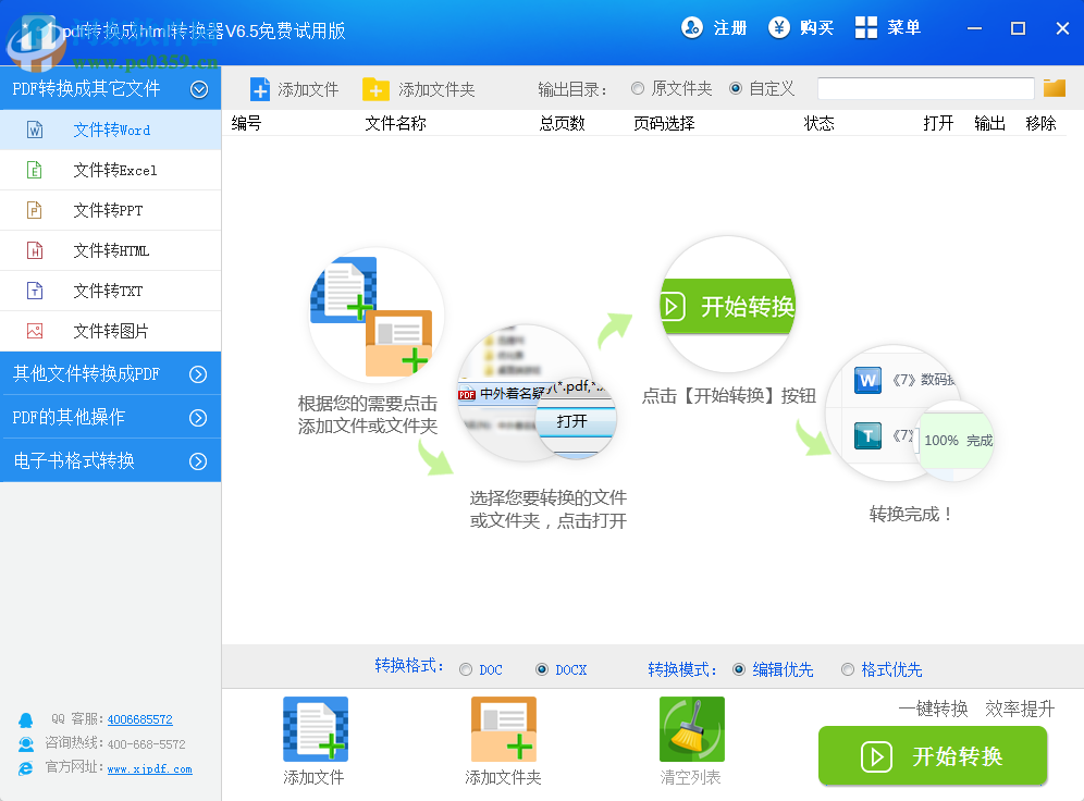 pdf轉(zhuǎn)換成html轉(zhuǎn)換器下載 6.5 官方免費(fèi)版