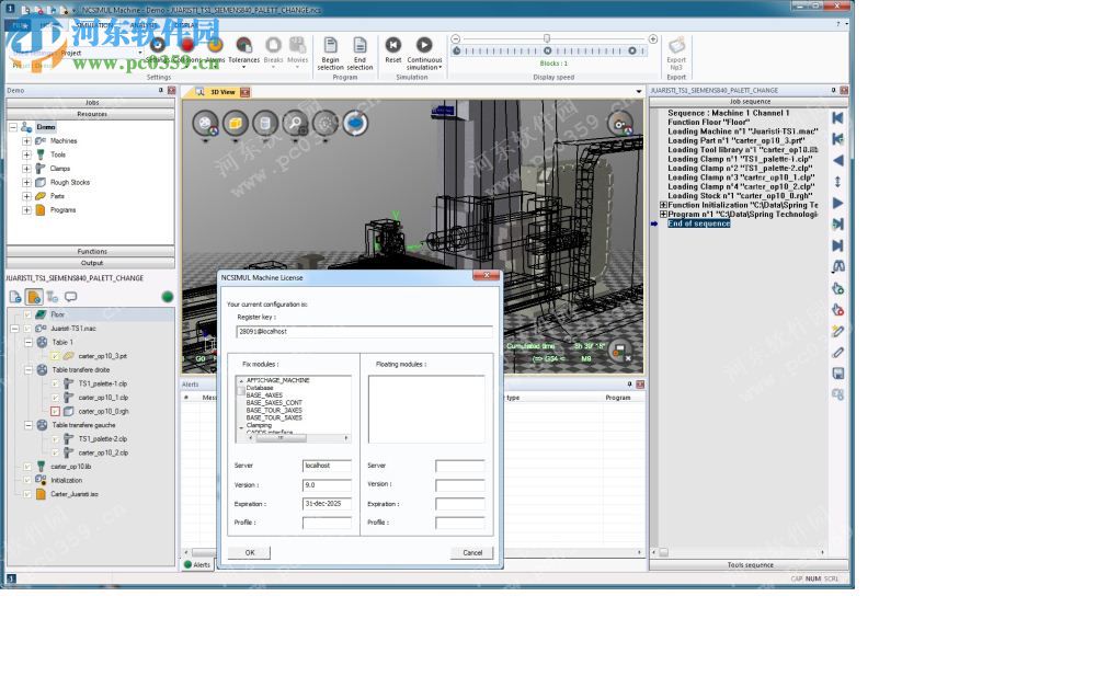 NCSIMUL Machine 加工模擬軟件 9.0.1 免費(fèi)版