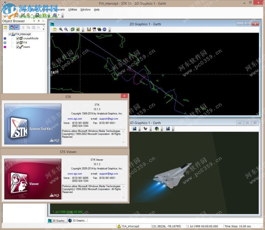 AGI Systems Tool Kit (STK) 10.1.3 免費(fèi)版