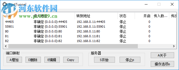 端口映射工具(PortTunnel) 1.6.14.211 免費(fèi)版