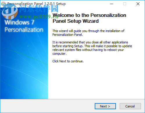 personalization panel下載 1.2 正式版