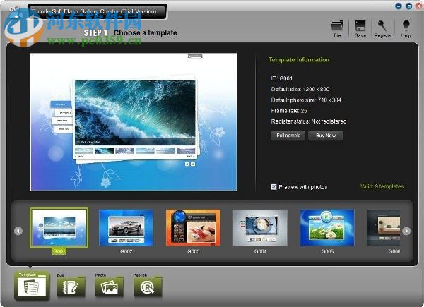 ThunderSoft Flash Gallery Creator