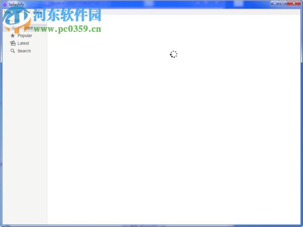 Splashify(電腦<a href=http://m.stslhw.cn/zt/bizhi/ target=_blank class=infotextkey>桌面壁紙軟件</a>) 1.2.0 官方版