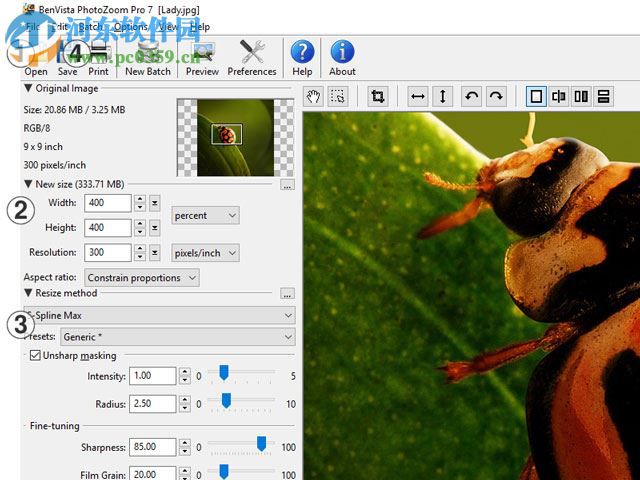 BenVista PhotoZoom Pro7 7.0.4 中文版