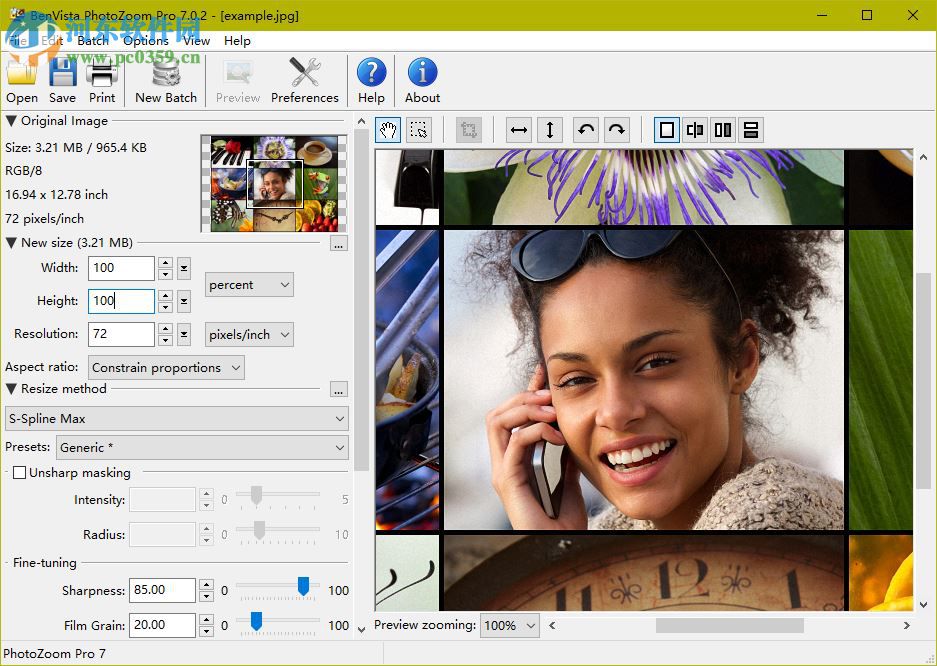 BenVista PhotoZoom Pro7 7.0.4 中文版