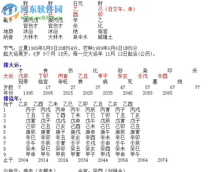 四柱八字排盤(pán)軟件下載 2017 最新版