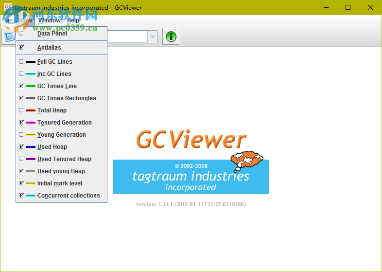 GCViewer(GC日志分析工具) 1.3.6 官方版