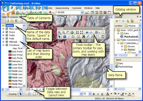 arcgis explorer desktop 10.1.2500 官方中文版