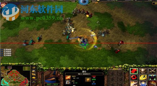 火影VS魔獸2.0.4_魔獸對抗地圖