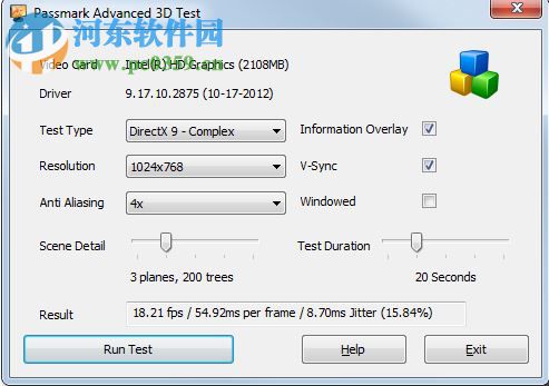 PassMark PerformanceTest下載 9.0.1026 漢化特別版