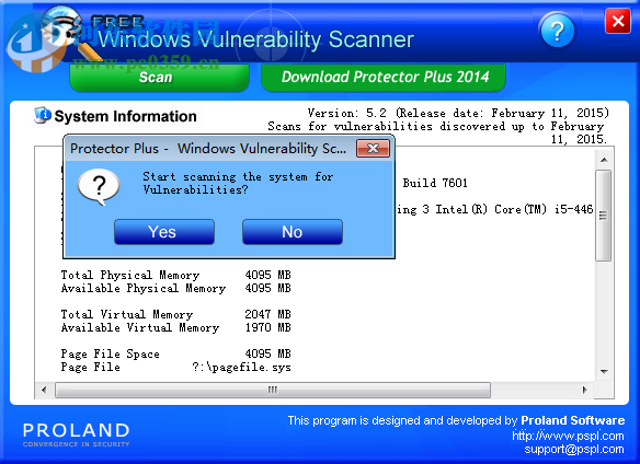 Windows Vulnerability Scanner(系統(tǒng)漏洞掃描工具) 5.2 綠色版