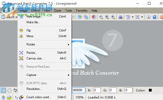 圖片格式轉(zhuǎn)換器(advanced batch converter) 7.5 免費(fèi)版