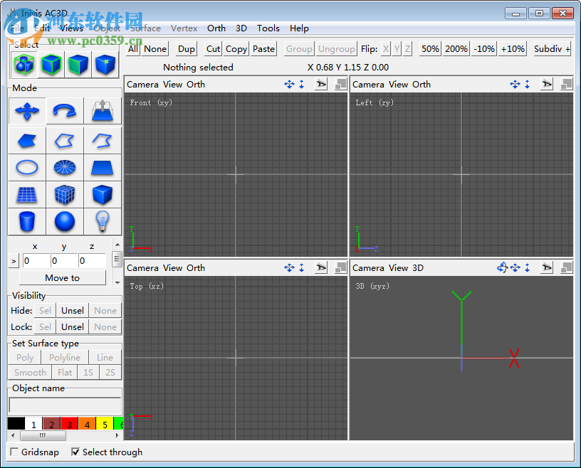 inivis ac3d(<a href=http://m.stslhw.cn/s/3Djianmo/ target=_blank class=infotextkey>3D模型制作</a>軟件) 6.43 綠色免費(fèi)版