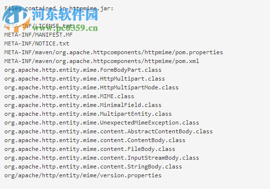 httpmime.jar 4.3.6 官方版