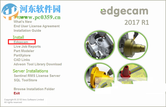 VERO EDGECAM2017 R1 中文版