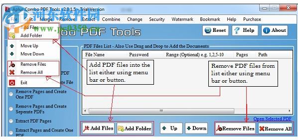 Aplus Combo PDF Tools（pdf文件分割合并軟件） 2.0.1.5 注冊(cè)版