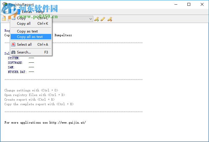 注冊(cè)表安裝的軟件(RegistryReport) 1.5 最新免費(fèi)版