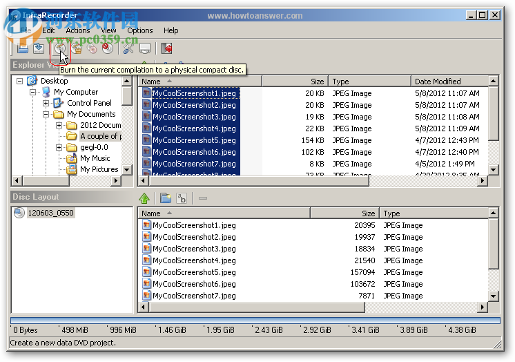 infrarecorder(CD/DVD刻錄軟件)下載 附使用教程 0.53 便攜版