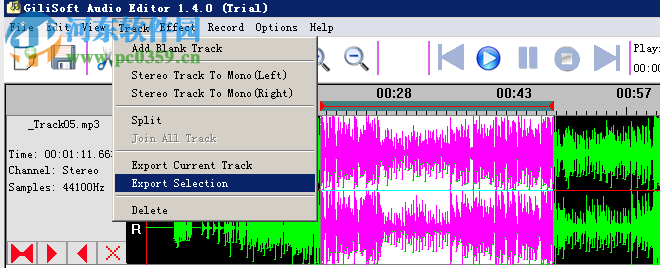 GiliSoft Audio Editor 2.2.0 綠色版