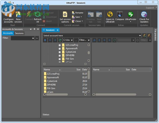 ultraftp (FTP工具)中文版 17.0.0.65 最新版