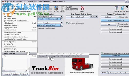 TruckSim 8.1(重型車輛模擬分析軟件) 免費(fèi)版