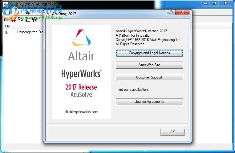 Altair HyperWorks AcuSolve 2017.1 官方版 免費(fèi)版