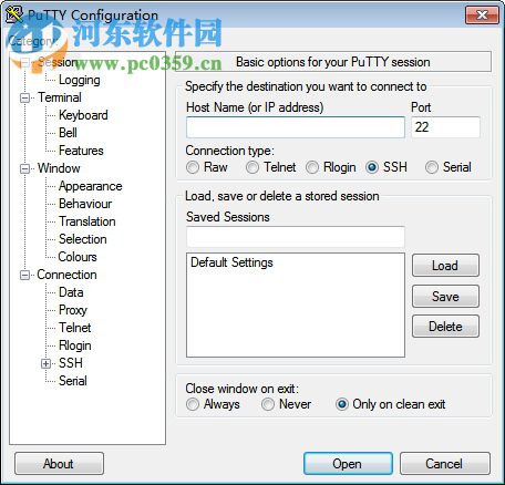 Putty(開源Telnet/SSH客戶端) 1.0 簡體中文版