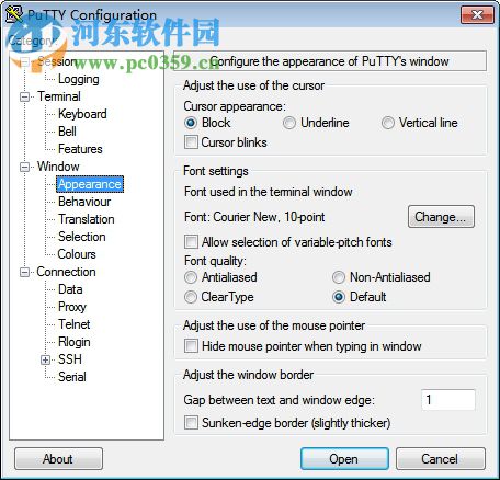 Putty(開源Telnet/SSH客戶端) 1.0 簡體中文版