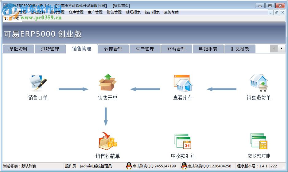 可易ERP5000創(chuàng)業(yè)版下載