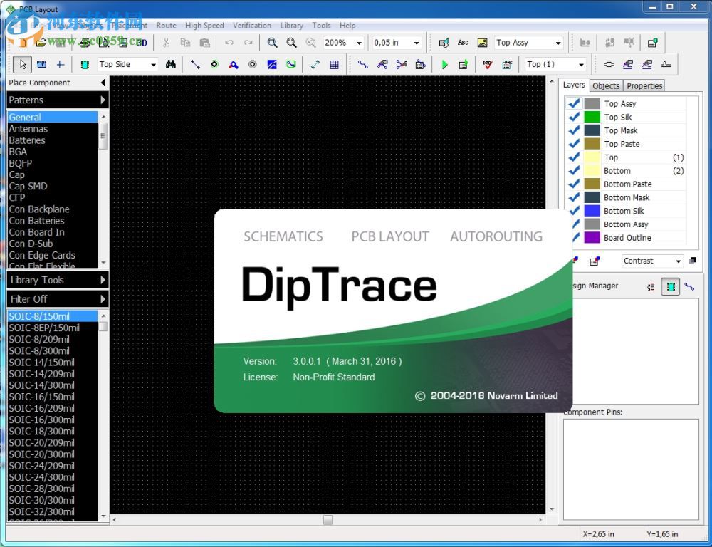 DipTrace 3.1下載 中文版