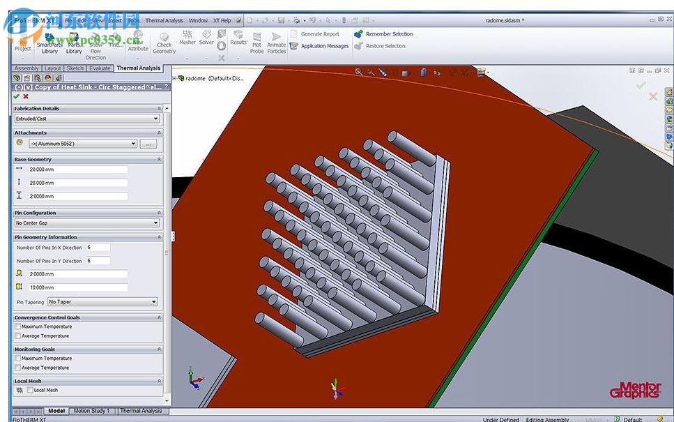 Mentor Graphics FloTHERM XT 3.1 免費版