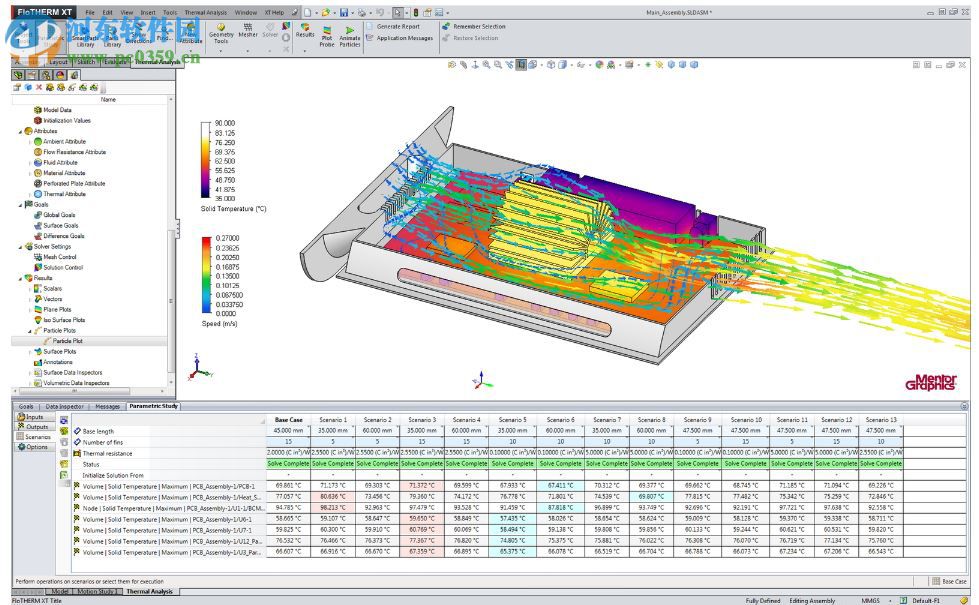 Mentor Graphics FloTHERM XT 3.1 免費版