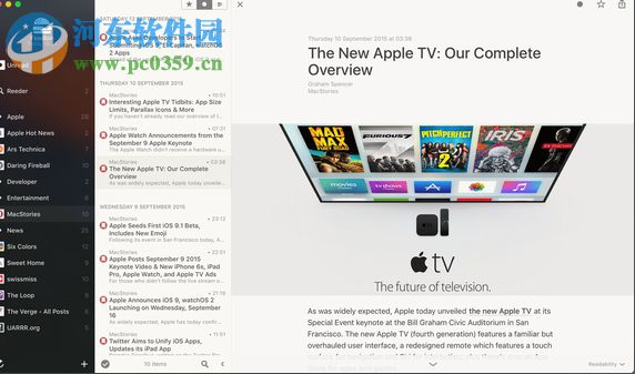 reeder 3 Mac版 3.0.5